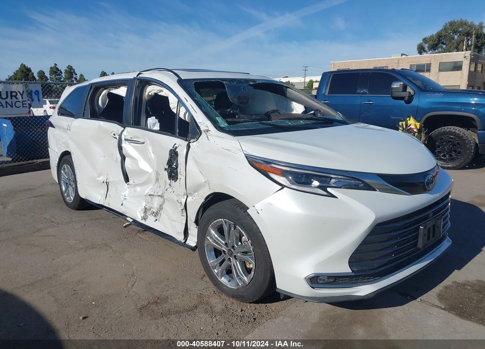 2022 TOYOTA SIENNA PLATINUM VIN: 5TDESKFC6NS053321