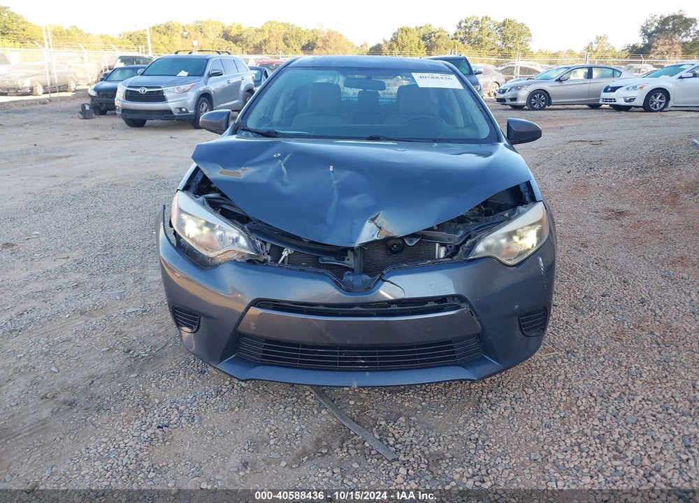 2016 TOYOTA COROLLA LE VIN: 2T1BURHE6GC686949