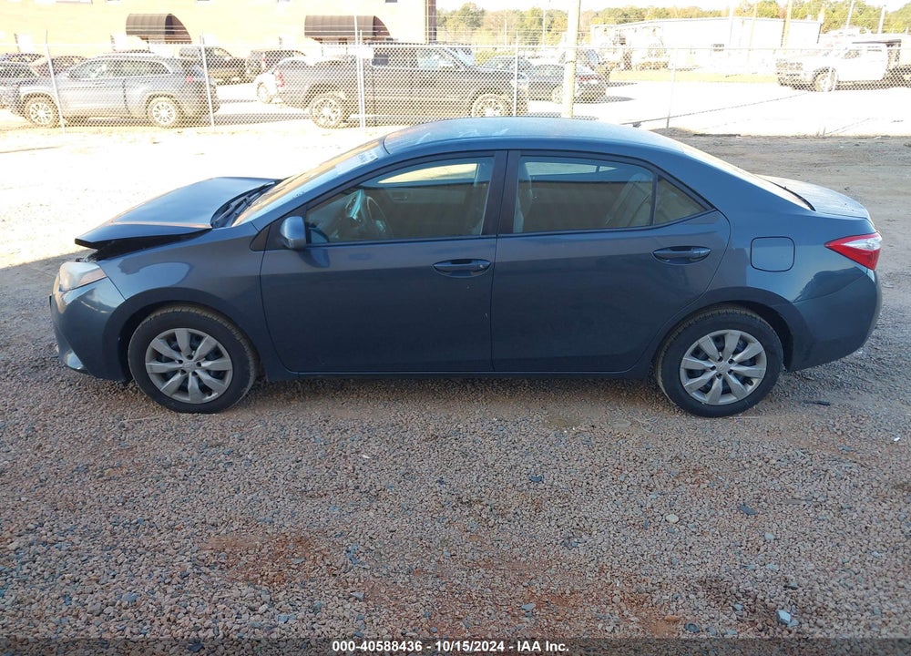 2016 TOYOTA COROLLA LE VIN: 2T1BURHE6GC686949