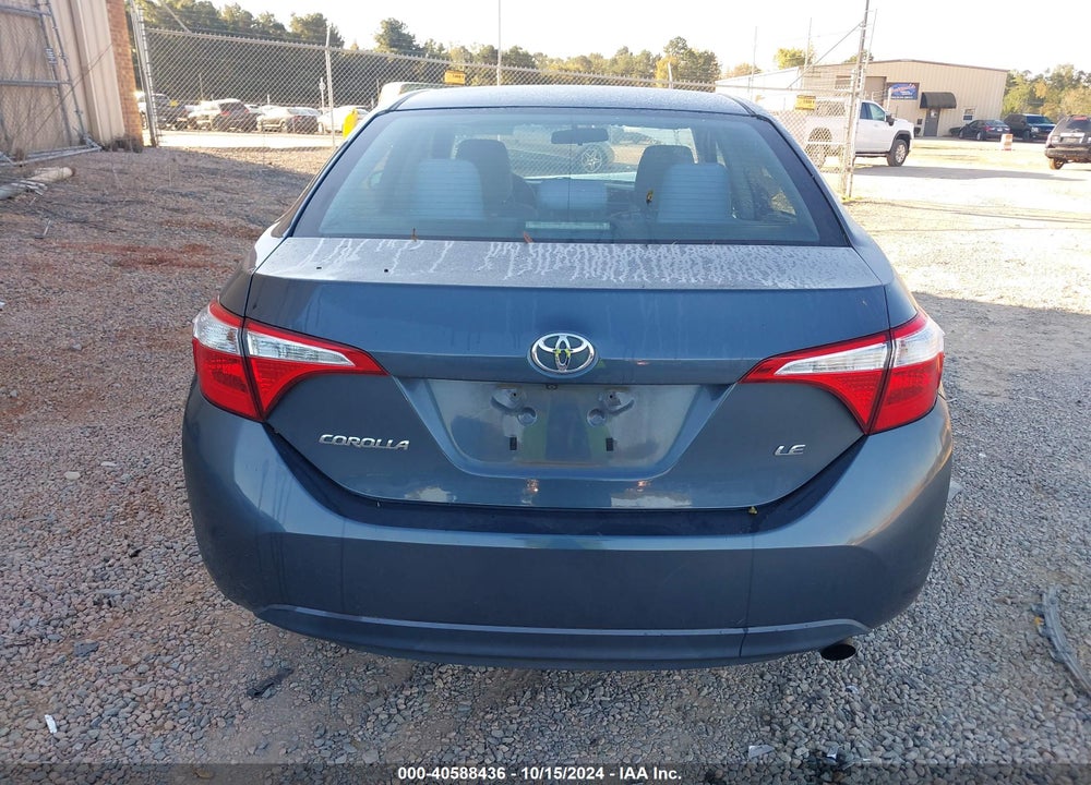 2016 TOYOTA COROLLA LE VIN: 2T1BURHE6GC686949