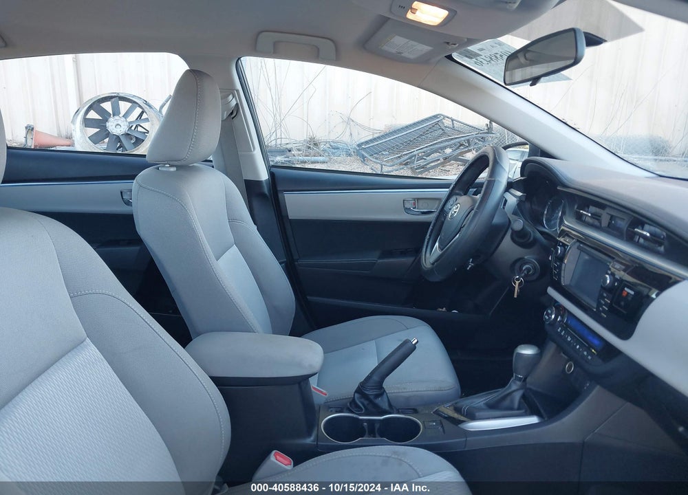 2016 TOYOTA COROLLA LE VIN: 2T1BURHE6GC686949