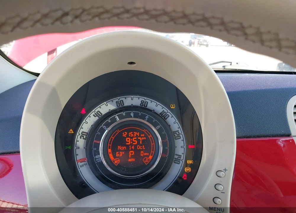 2012 FIAT 500 LOUNGE VIN: 3C3CFFCR9CT179904