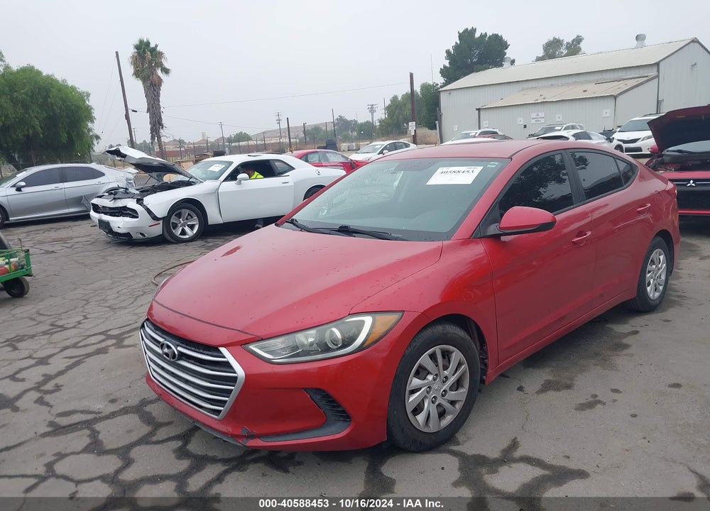 2017 HYUNDAI ELANTRA SE VIN: 5NPD74LF1HH150542