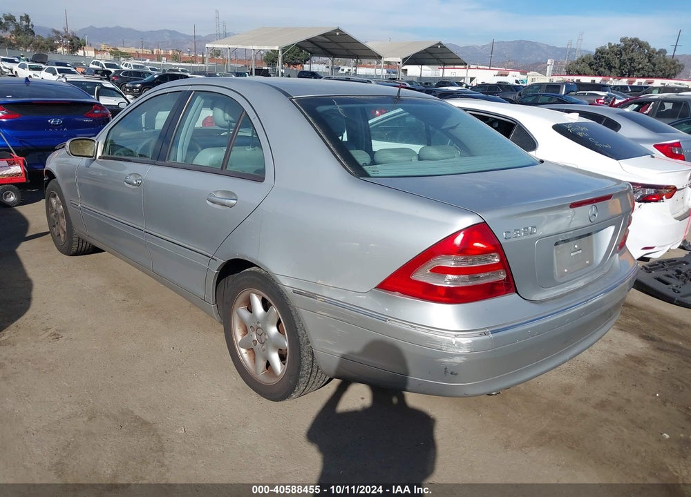 2002 MERCEDES-BENZ C 320 VIN: WDBRF64J32E002096