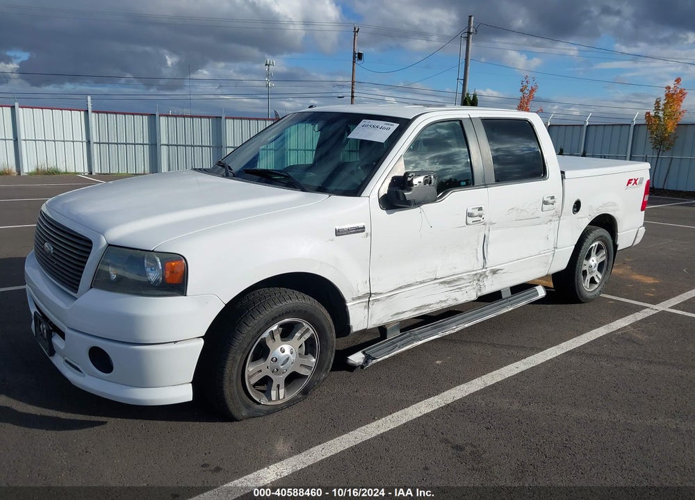 2008 FORD F-150 60TH ANNIVERSARY/FX2/KING RANCH/LARIAT/LIMITED/XLT VIN: 1FTPW12578KD58577