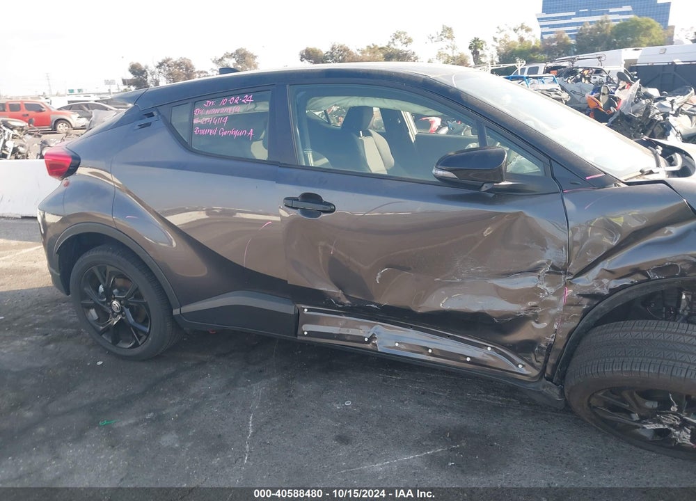 2022 TOYOTA C-HR NIGHTSHADE EDITION VIN: JTNKHMBX0N1135835