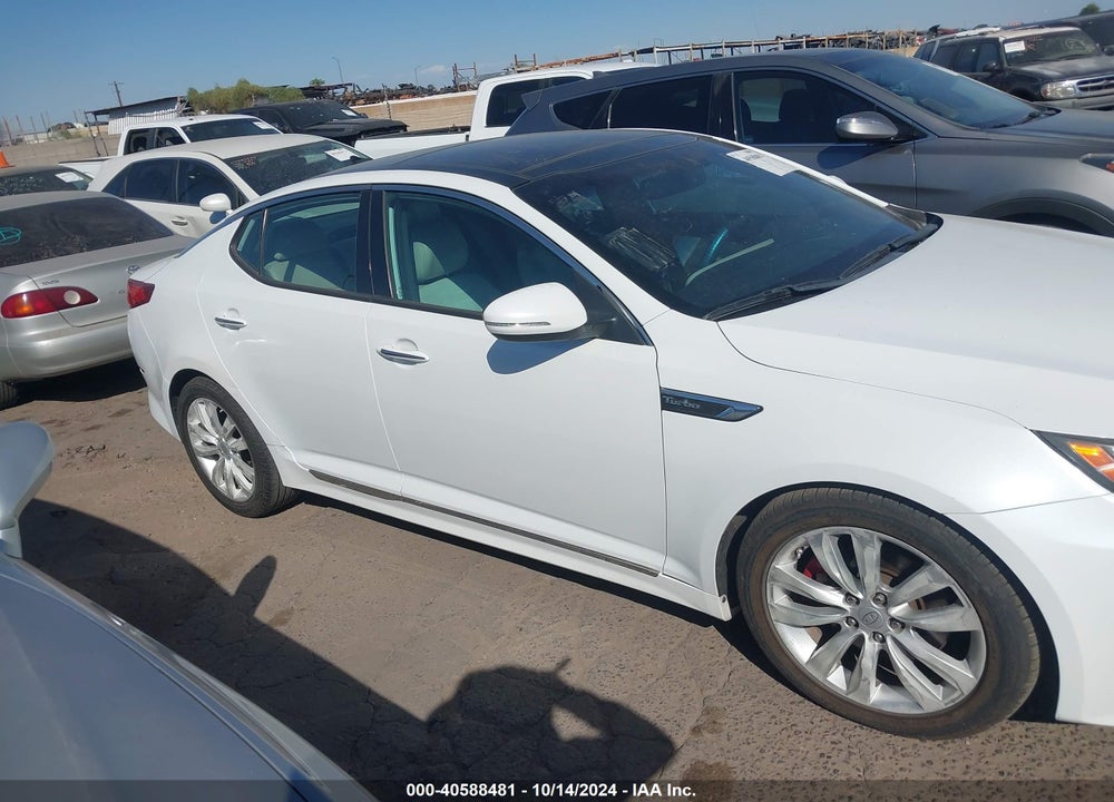 2014 KIA OPTIMA SXL TURBO VIN: 5XXGR4A63EG283675