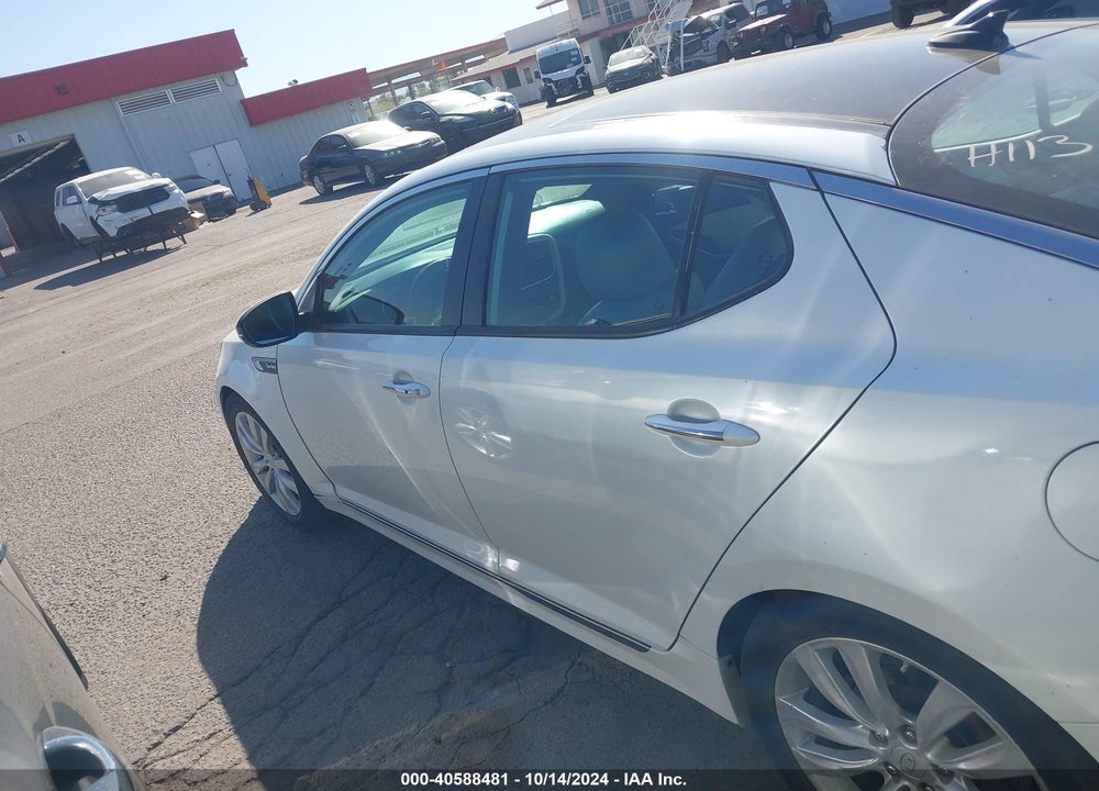 2014 KIA OPTIMA SXL TURBO VIN: 5XXGR4A63EG283675