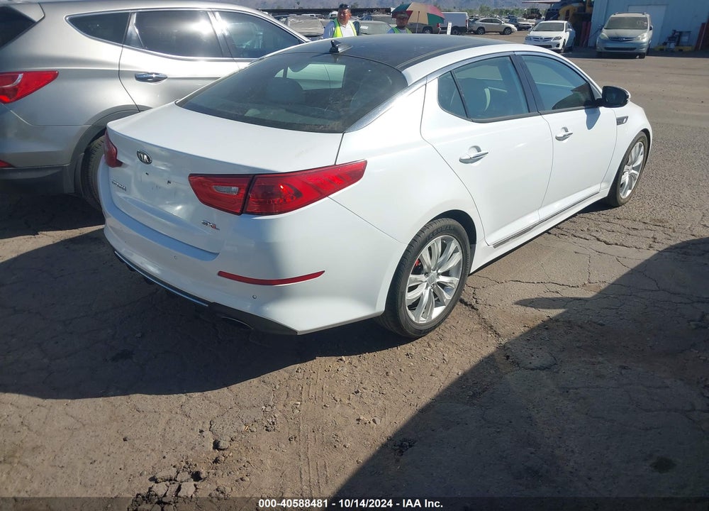 2014 KIA OPTIMA SXL TURBO VIN: 5XXGR4A63EG283675