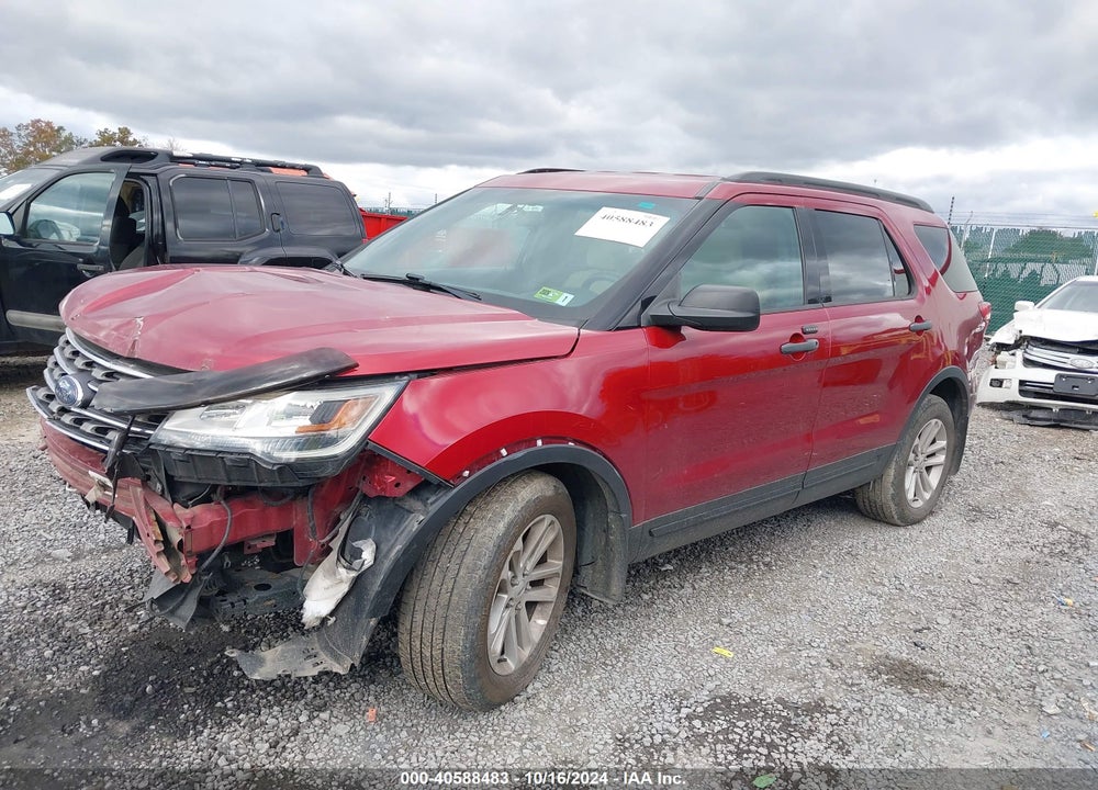 2016 FORD EXPLORER VIN: 1FM5K8B84GGC32082