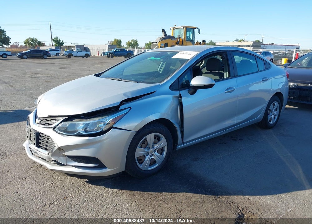2018 CHEVROLET CRUZE LS AUTO VIN: 1G1BC5SM1J7142937