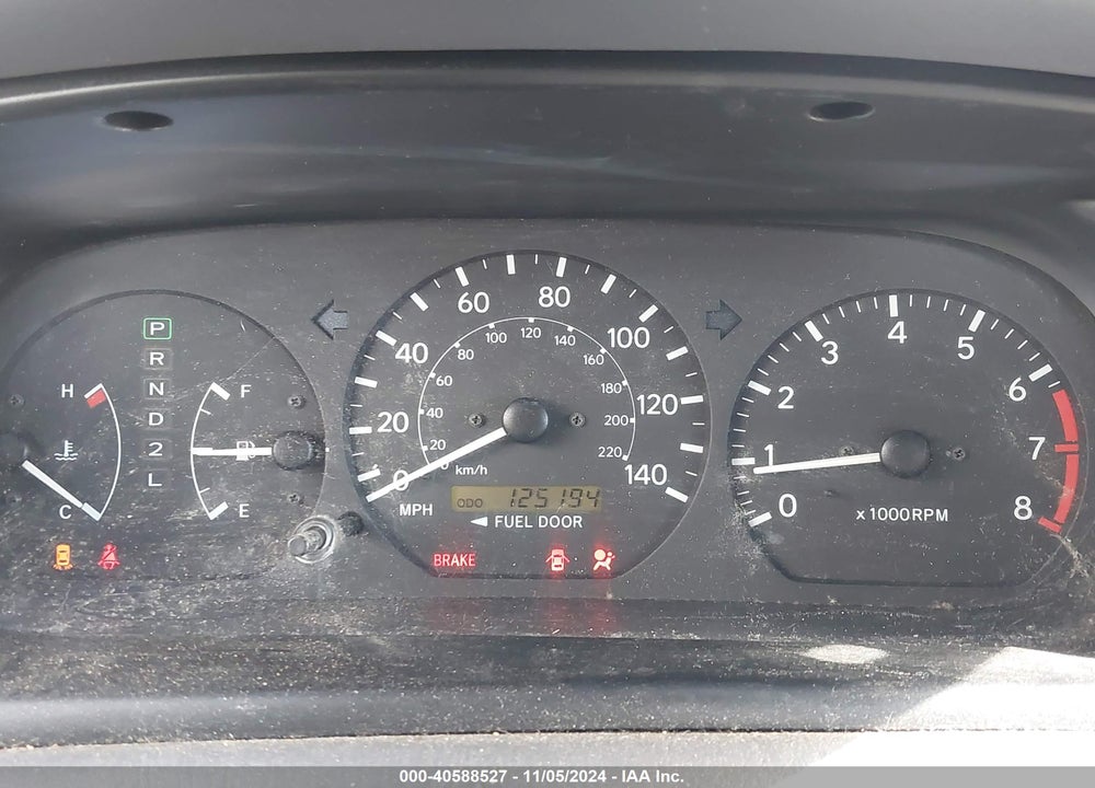 2000 TOYOTA CAMRY CE/LE/XLE VIN: JT2BG22K2Y0505153