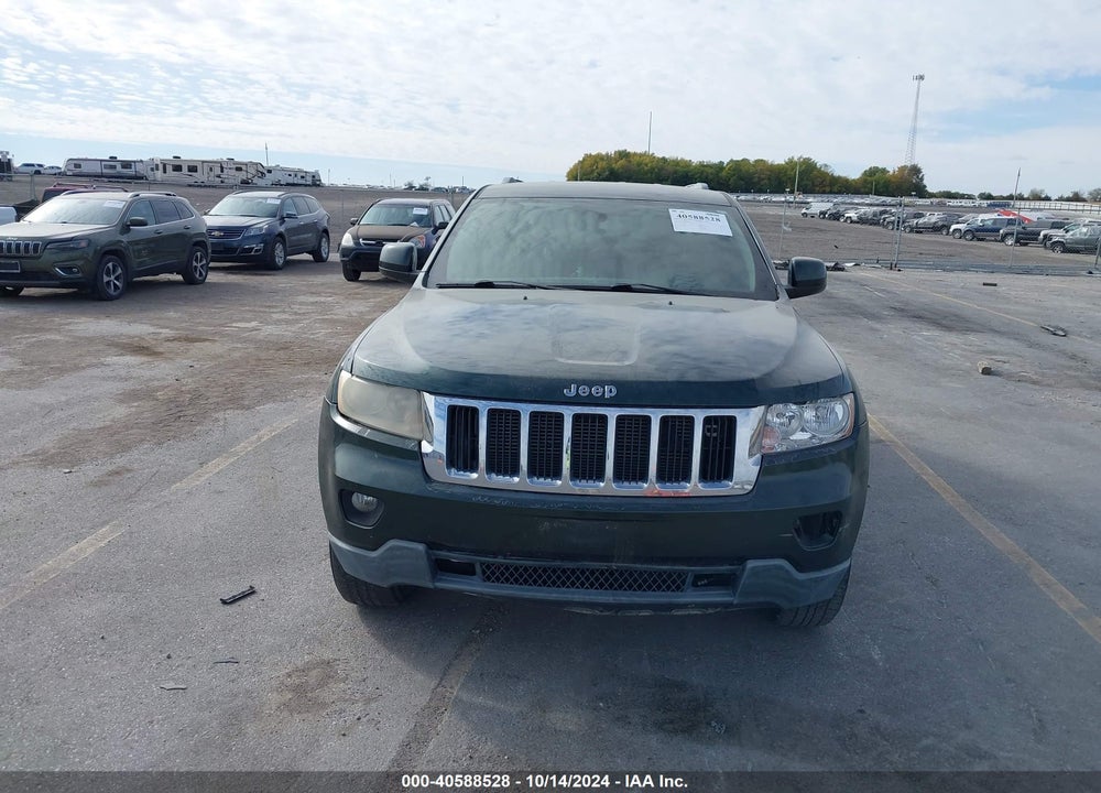 2011 JEEP GRAND CHEROKEE LAREDO VIN: 1J4RR4GG9BC600499
