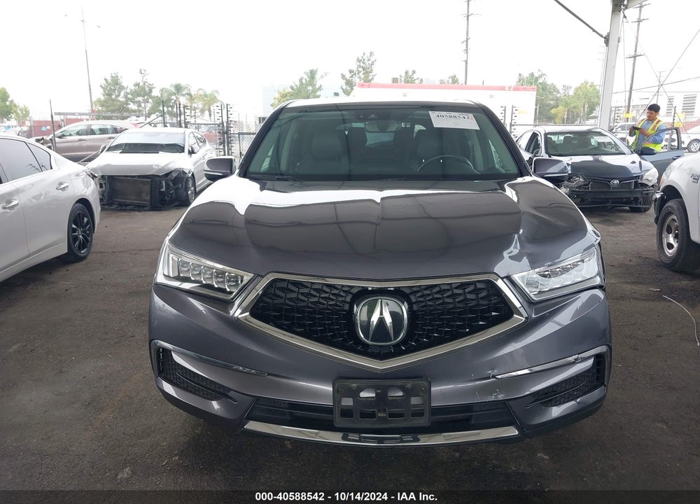 2019 ACURA MDX TECH PKG VIN: 5J8YD3H52KL012243