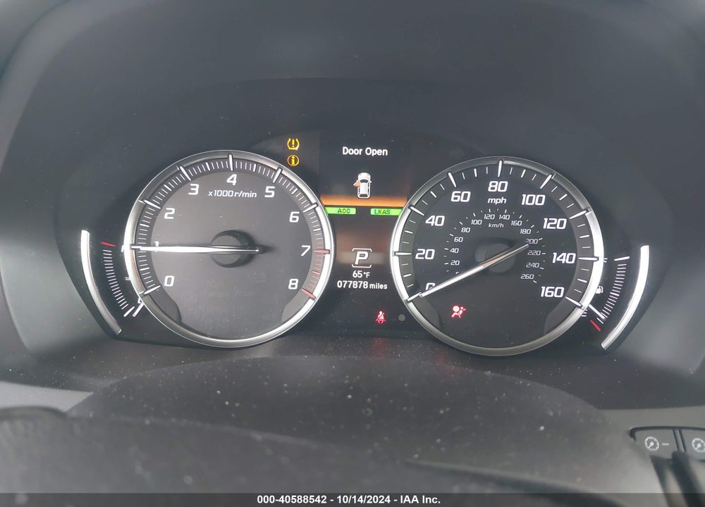 2019 ACURA MDX TECH PKG VIN: 5J8YD3H52KL012243