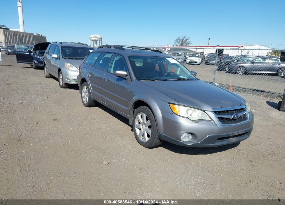 2008 SUBARU OUTBACK 2.5I LIMITED/2.5I LIMITED L.L. BEAN EDITION VIN: 4S4BP62CX87345534