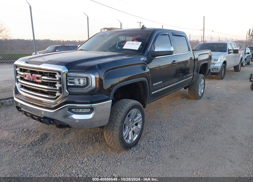 2018 GMC SIERRA 1500 SLT VIN: 3GTU2NECXJG256834