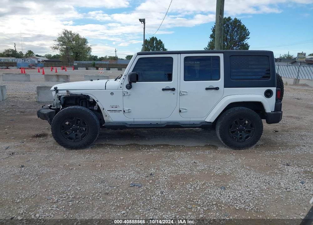 2016 JEEP WRANGLER UNLIMITED SAHARA VIN: 1C4BJWEG4GL172135