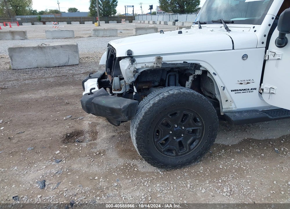 2016 JEEP WRANGLER UNLIMITED SAHARA VIN: 1C4BJWEG4GL172135