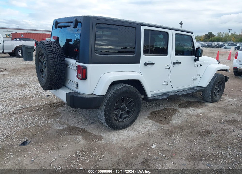 2016 JEEP WRANGLER UNLIMITED SAHARA VIN: 1C4BJWEG4GL172135
