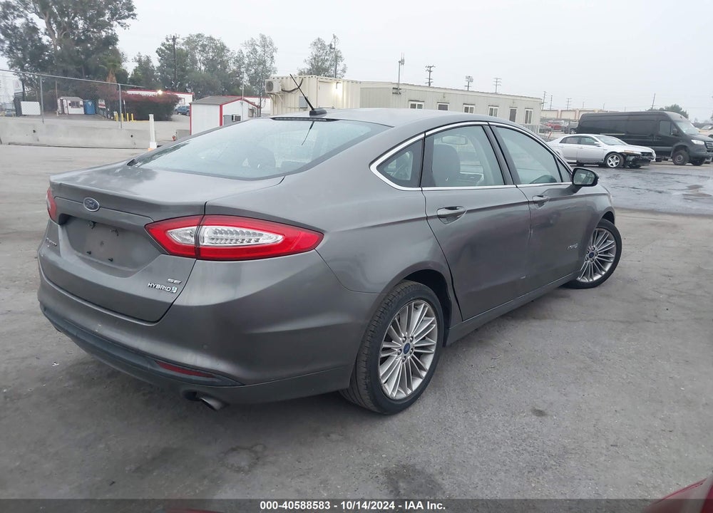 2014 FORD FUSION HYBRID SE VIN: 3FA6P0LU3ER343838