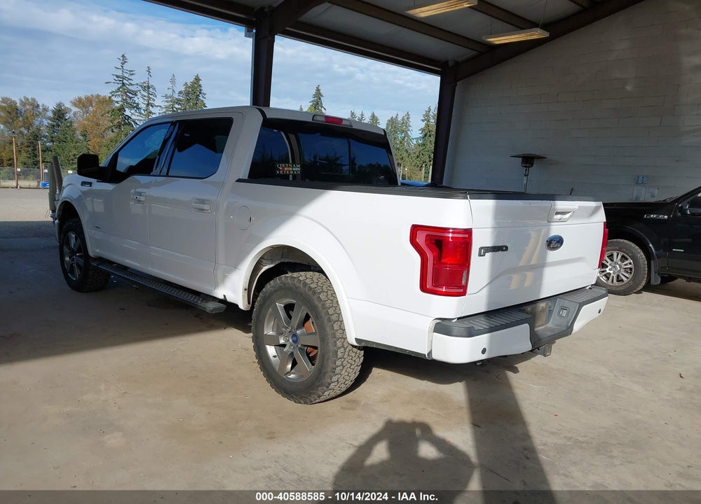 2017 FORD F-150 LARIAT VIN: 1FTEW1EG2HKD36877