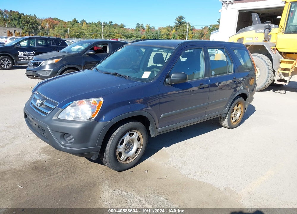 2005 HONDA CR-V LX VIN: SHSRD78555U321618