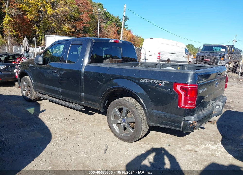 2015 FORD F-150 XLT VIN: 1FTFX1EF3FFD10531