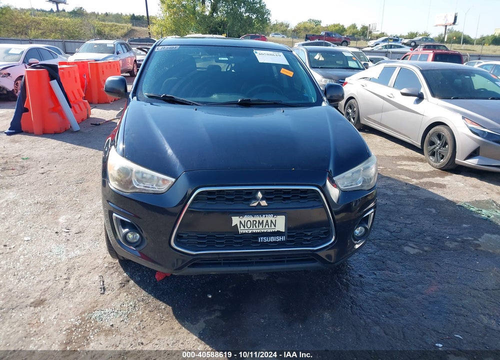 2014 MITSUBISHI OUTLANDER SPORT ES VIN: 4A4AP3AU5EE018158