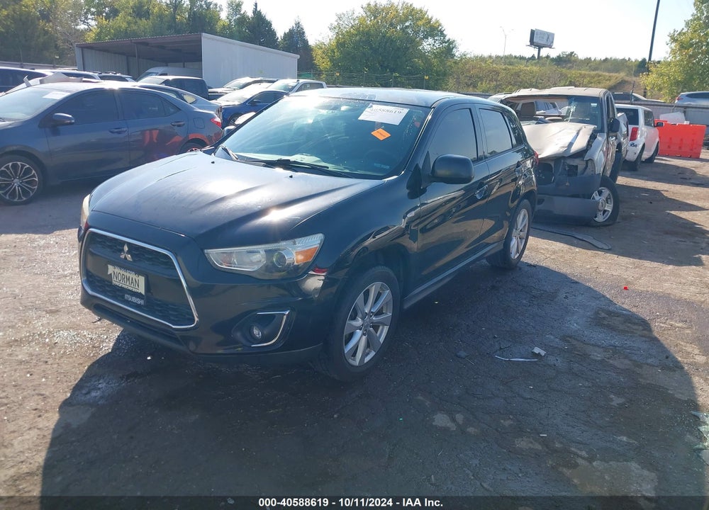 2014 MITSUBISHI OUTLANDER SPORT ES VIN: 4A4AP3AU5EE018158