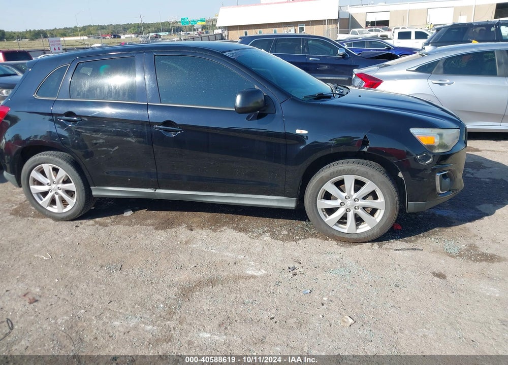 2014 MITSUBISHI OUTLANDER SPORT ES VIN: 4A4AP3AU5EE018158