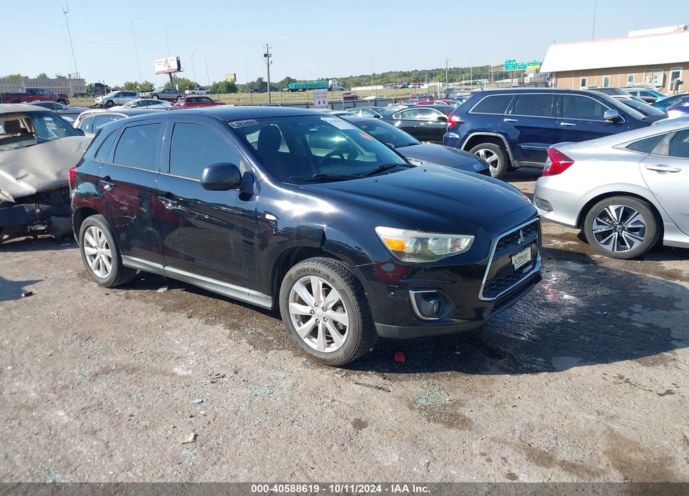 2014 MITSUBISHI OUTLANDER SPORT ES VIN: 4A4AP3AU5EE018158