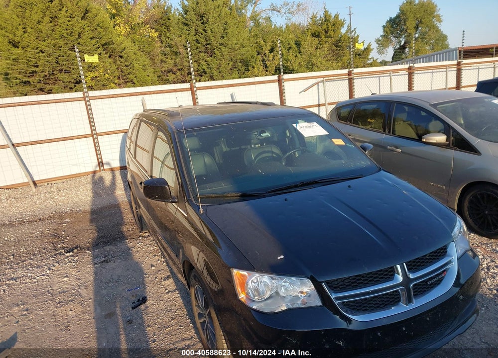 2017 DODGE GRAND CARAVAN SXT VIN: 2C4RDGCG3HR666641