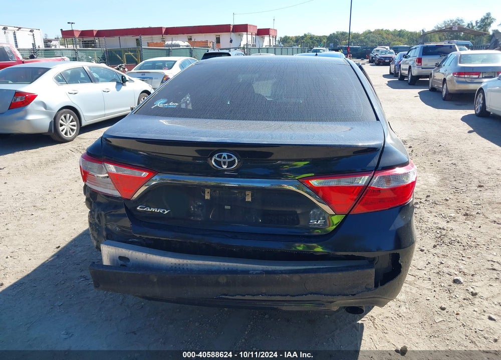 2016 TOYOTA CAMRY SE VIN: 4T1BF1FK0GU573243