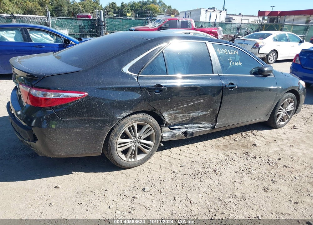2016 TOYOTA CAMRY SE VIN: 4T1BF1FK0GU573243