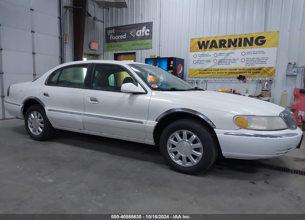 2001 LINCOLN CONTINENTAL VIN: 1LNHM97V91Y654314