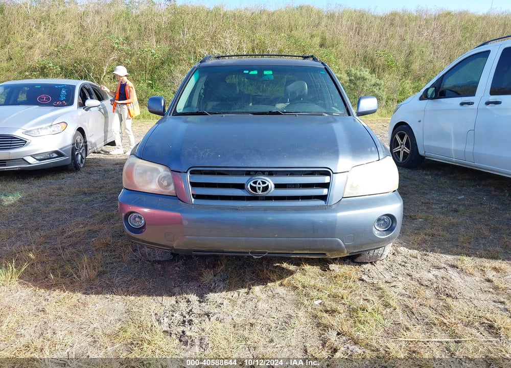 2005 TOYOTA HIGHLANDER LIMITED V6 VIN: JTEDP21A250057948