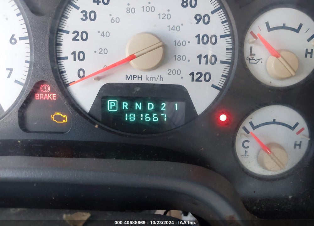 2006 DODGE RAM 1500 SLT VIN: 1D7HA18NX6J210328