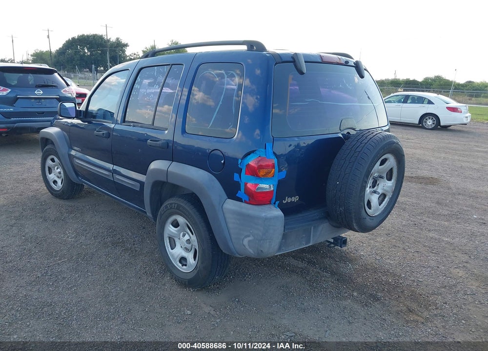 2004 JEEP LIBERTY SPORT VIN: 1J4GK48K54W228370