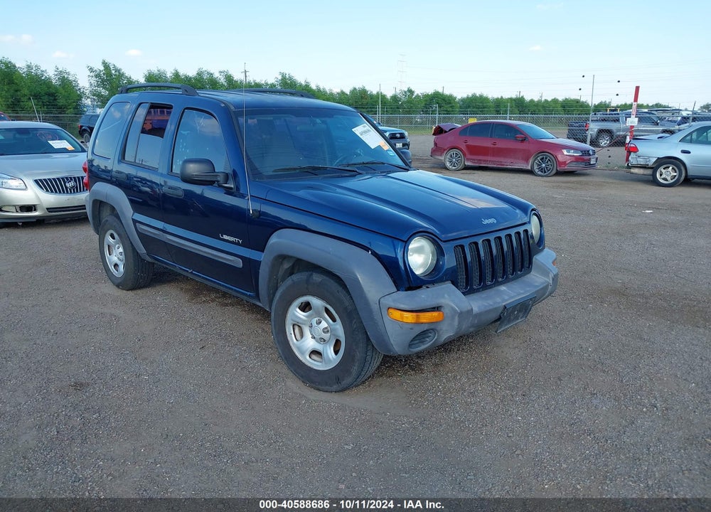 2004 JEEP LIBERTY SPORT VIN: 1J4GK48K54W228370