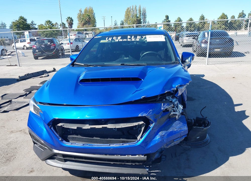 2022 SUBARU WRX LIMITED VIN: JF1VBAN62N8005363