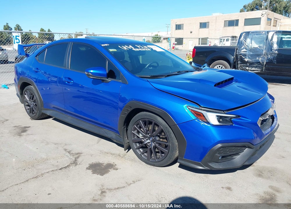 2022 SUBARU WRX LIMITED VIN: JF1VBAN62N8005363