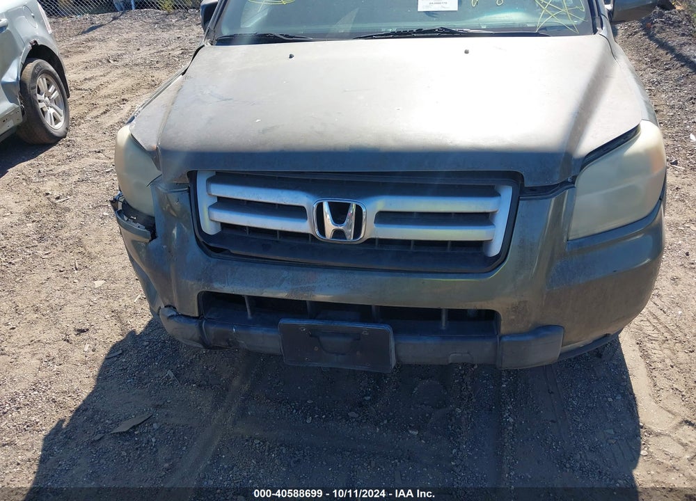 2006 HONDA PILOT EX-L VIN: 2HKYF18566H504202