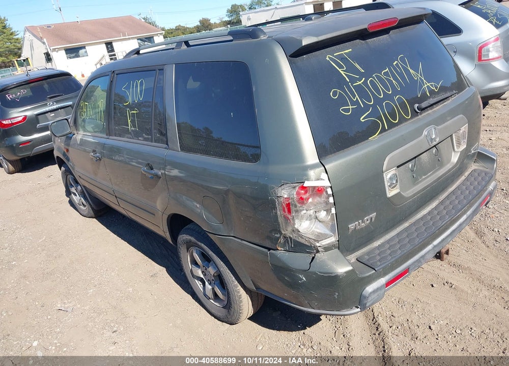 2006 HONDA PILOT EX-L VIN: 2HKYF18566H504202