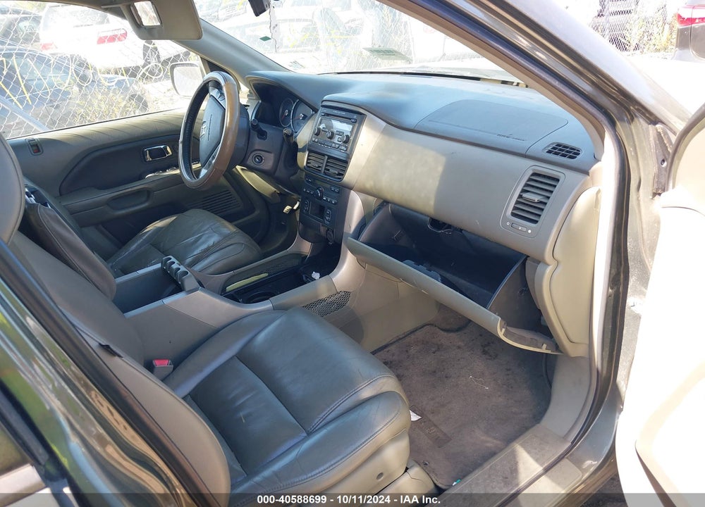 2006 HONDA PILOT EX-L VIN: 2HKYF18566H504202