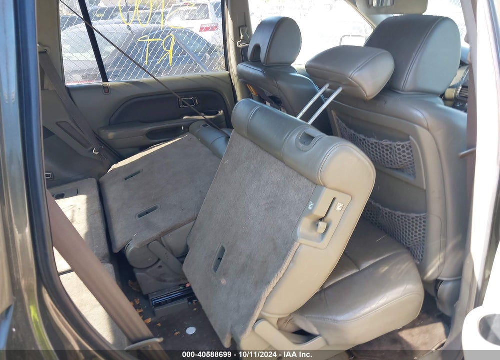 2006 HONDA PILOT EX-L VIN: 2HKYF18566H504202