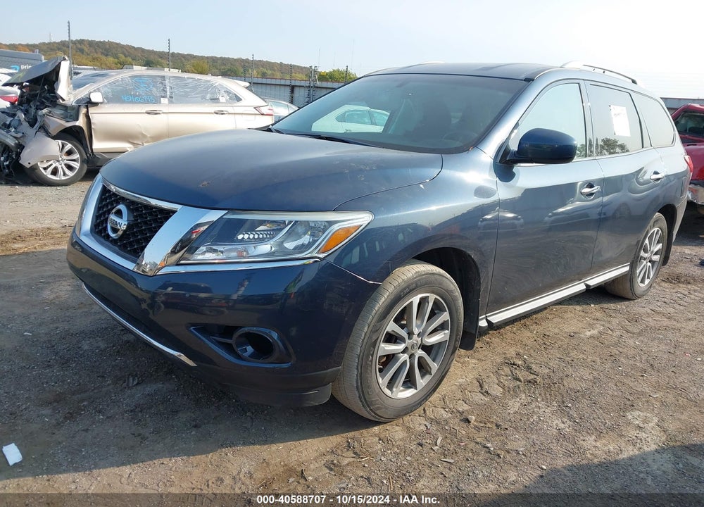 2016 NISSAN PATHFINDER S VIN: 5N1AR2MM1GC657851