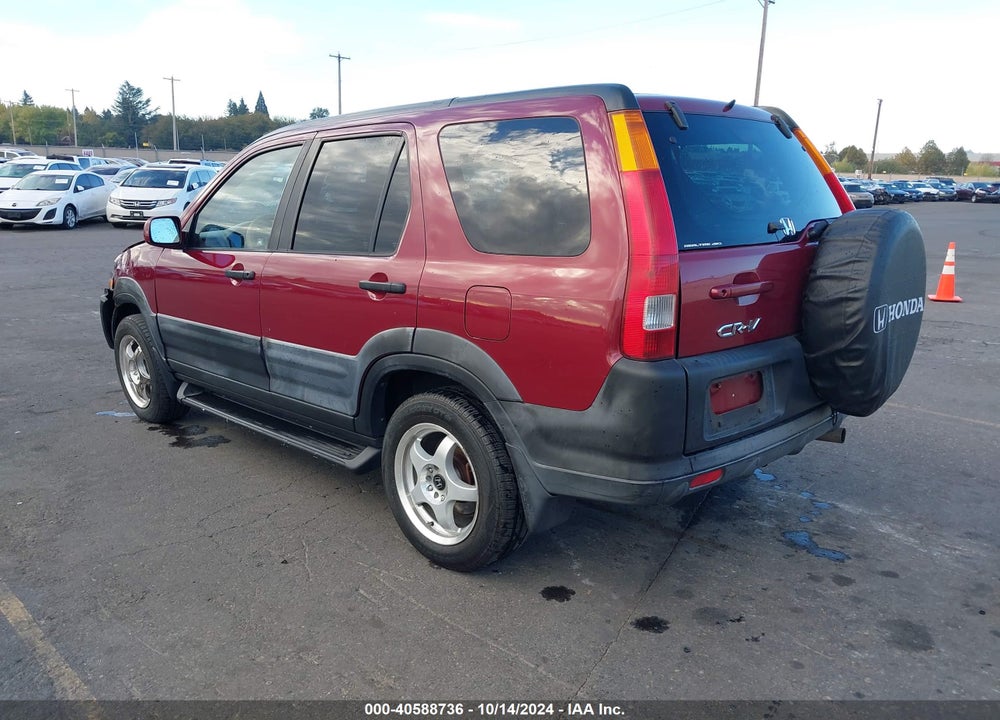 2002 HONDA CR-V EX VIN: JHLRD78892C064430