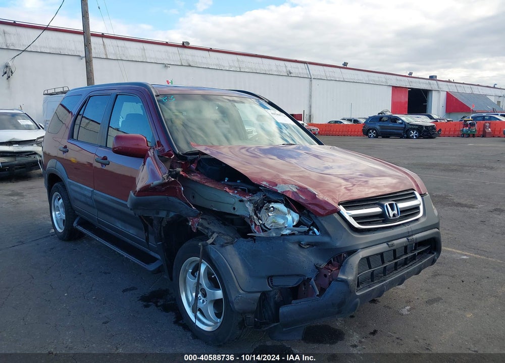 2002 HONDA CR-V EX VIN: JHLRD78892C064430