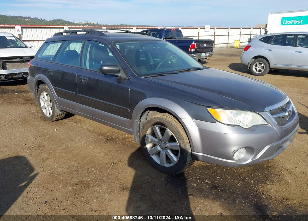 2009 SUBARU OUTBACK 2.5I VIN: 4S4BP61C796326271